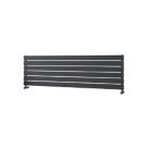 Ximax Oceanus 445mm x 1500mm 2515BTU Anthracite Horizontal Designer Radiator
