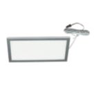 VEW Slim Rectangular LED Cabinet Light Silver 6W 300lm