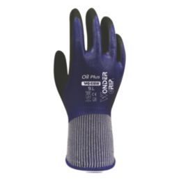 Wonder Grip WG-518W Oil Plus Gloves Purple Large