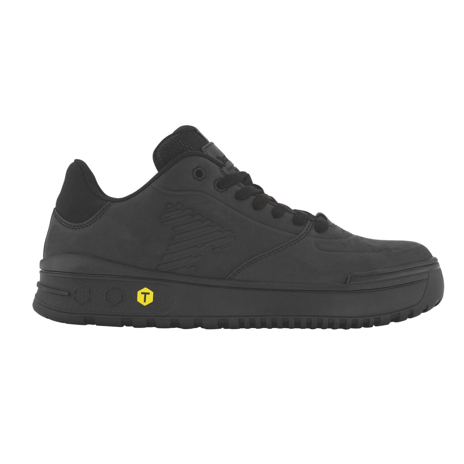 Totectors Denton At Low Size 8 Black Safety Trainers (649VU)