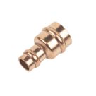 Flomasta  Copper Solder Ring Reducing Coupler 15mm x 8mm