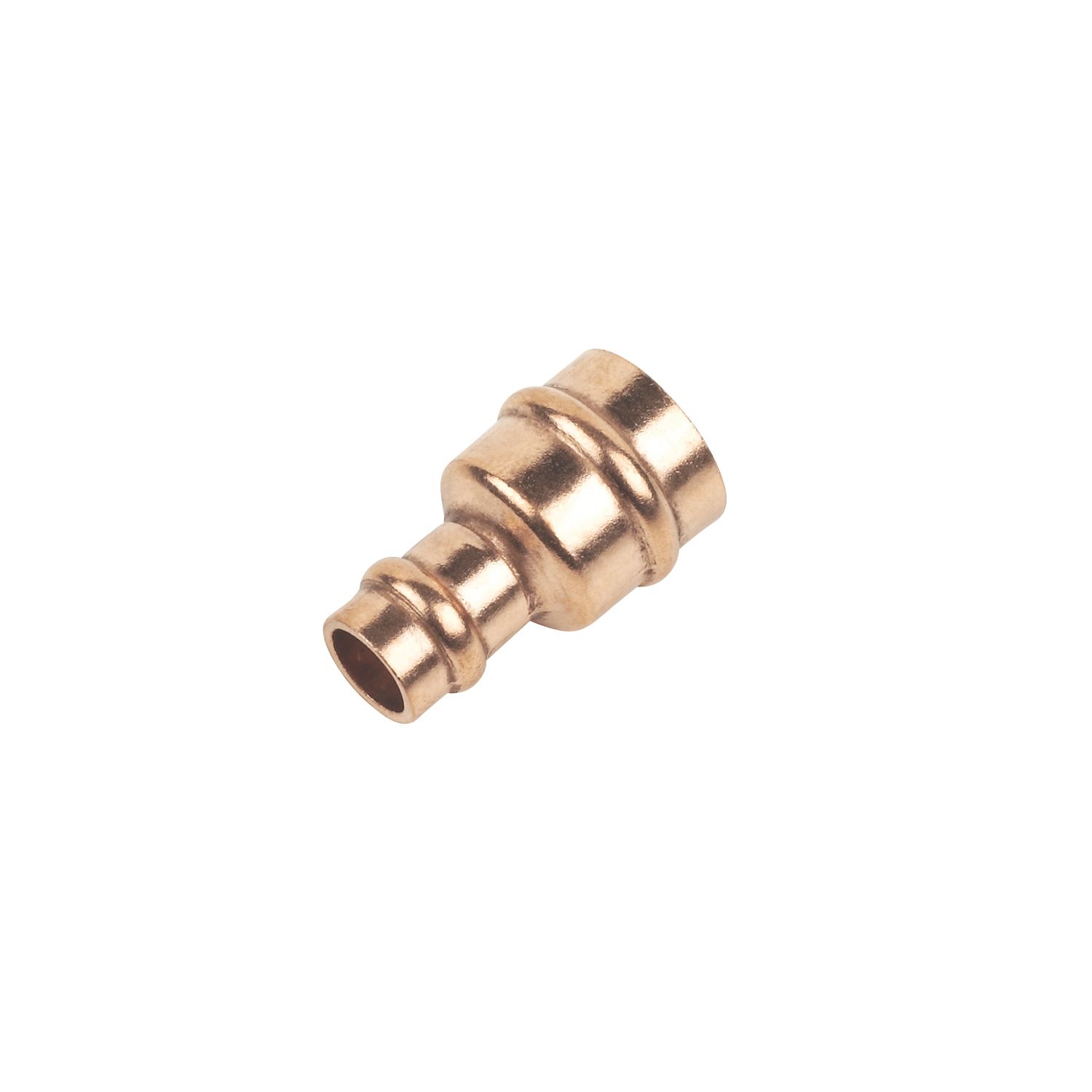 Flomasta Copper Solder Ring Reducing Coupler 15mm x 8mm (65038)