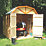 Shire Barn 6' 6" x 6' 6" (Nominal) Barn-Style Shiplap T&G Timber Shed