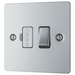 LAP  13A Switched Fused Spur  Polished Chrome