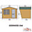 Shire Goodwood 10' x 6' (Nominal) Apex Shiplap T&G Timber Summerhouse with Assembly