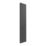 Reina Flat Double 1800mm x 366mm 3319BTU Anthracite Vertical Designer Radiator