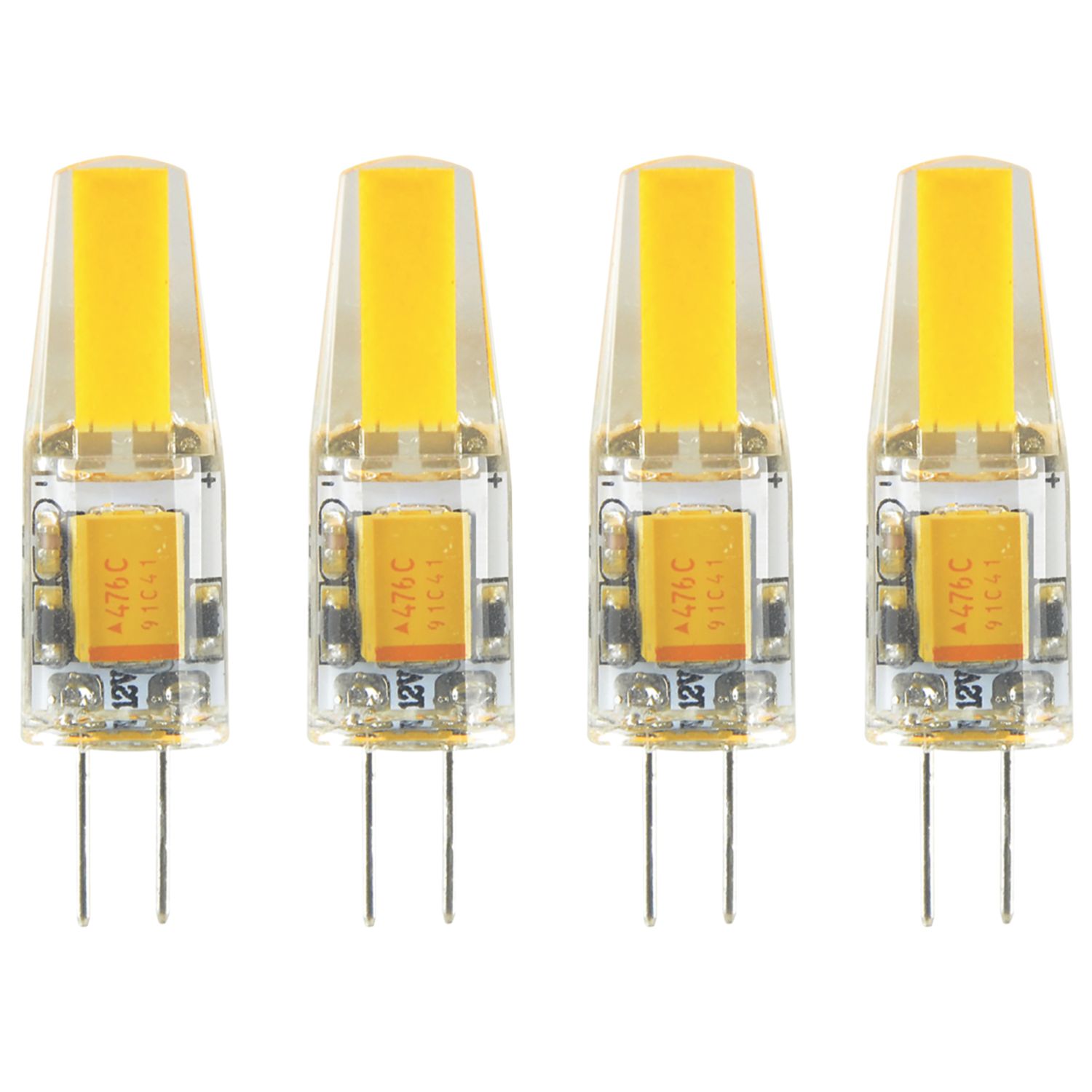 LAP G4 Capsule LED Light Bulb 180lm 1.5W 12V 4 Pack (650PP)
