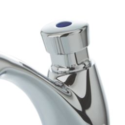 Highlife Bathrooms Skara Push Button Non-Concussive Basin Tap Chrome