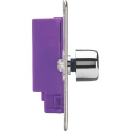 Knightsbridge  4-Gang 2-Way LED Intelligent Dimmer Switch  Polished Chrome