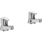 Ideal Standard Calista Chrome 71mm Deck Mounted Lever 2 Tap Holes Bath Pillar Tap