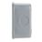 Contactum Metalclad 2-Gang Blanking Plate Grey
