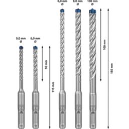 Bosch hammer best sale drill bits