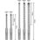 Bosch Expert SDS Plus Shank Masonry Drill Bit Set 5 Piece Set