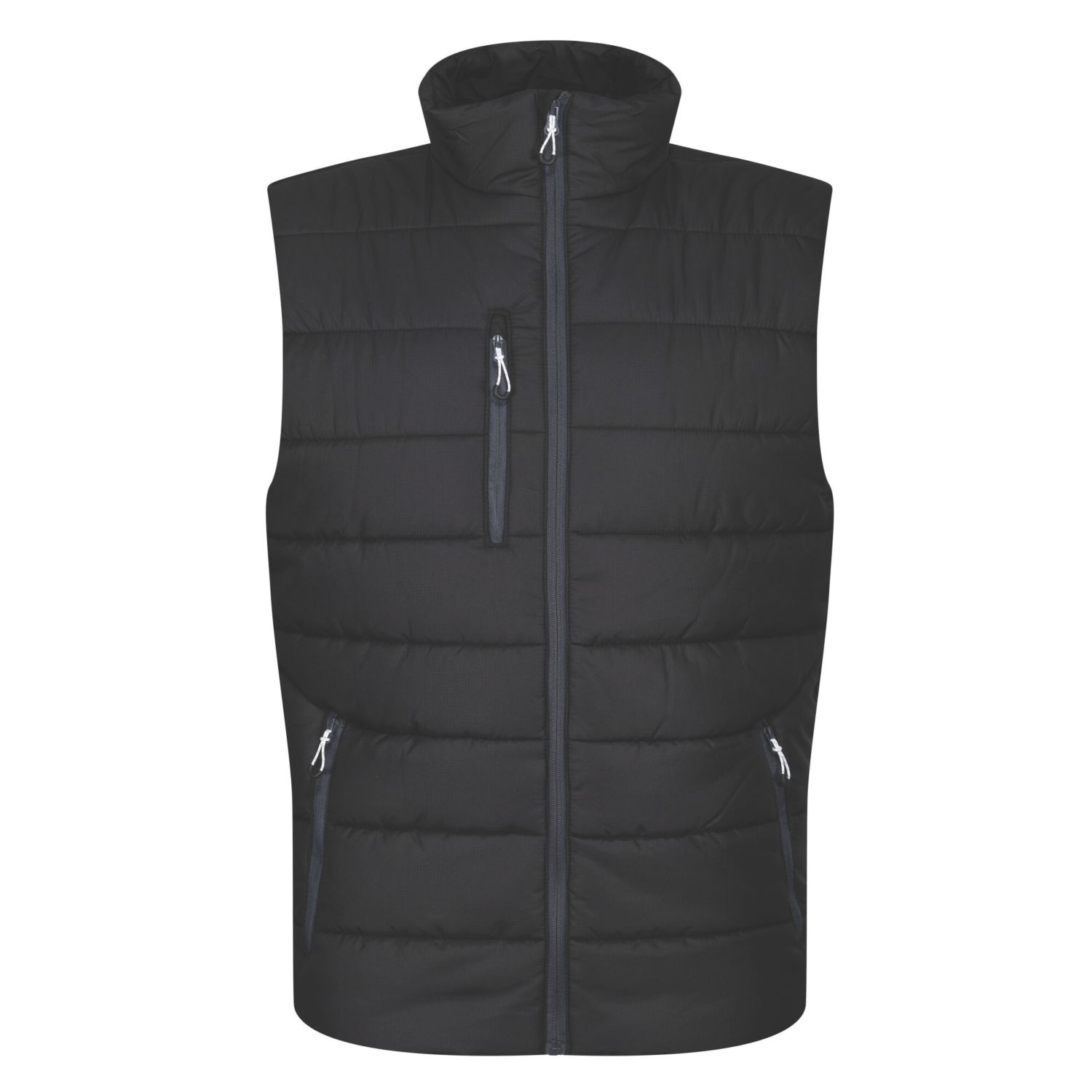 Regatta Navigate Bodywarmer Black/Seal Grey Large 41.5" Chest (650VF)