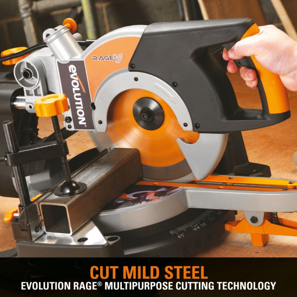 Evolution 255 deals wood blade