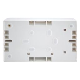 British General 900 Series 2-Gang Surface Pattress  Back Box 42mm
