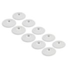 ETAL 10mm Pipe Collars White 10 Pack