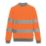 Regatta Hi-Vis Pro Contract Crew Neck Sweatshirt Orange 2X Large 55.1" Chest