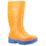 Nora Noratherm S5 Size 10.5  Orange Steel Toe Cap Safety Wellies
