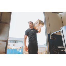 Reebok Vector Short Sleeve T-Shirt Black 2X Large 49-52" Chest