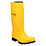 Dunlop Purofort Professional   Safety Wellies Yellow Size 10