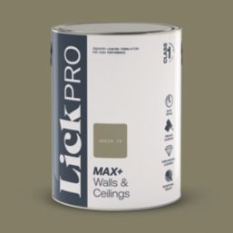 LickPro Max+ 5Ltr Green 19 Matt Emulsion  Paint