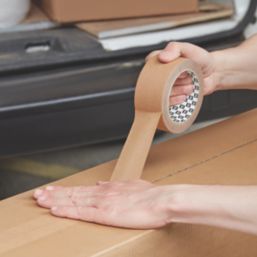 No Nonsense Packing Tape Brown 50m x 48mm