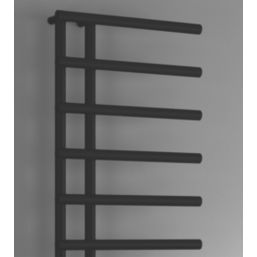 Reina 722mm x 500mm 1079BTU Black Flat Designer Towel Radiator