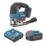 Refurb Erbauer ERI1087JSW 18V 1 x 4.0Ah Li-Ion EXT Brushless Cordless Jigsaw