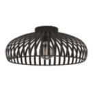 Eglo Mogano 3 43cm Ceiling Light Black
