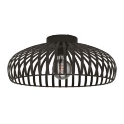 Eglo Mogano 3 43cm Ceiling Light Black
