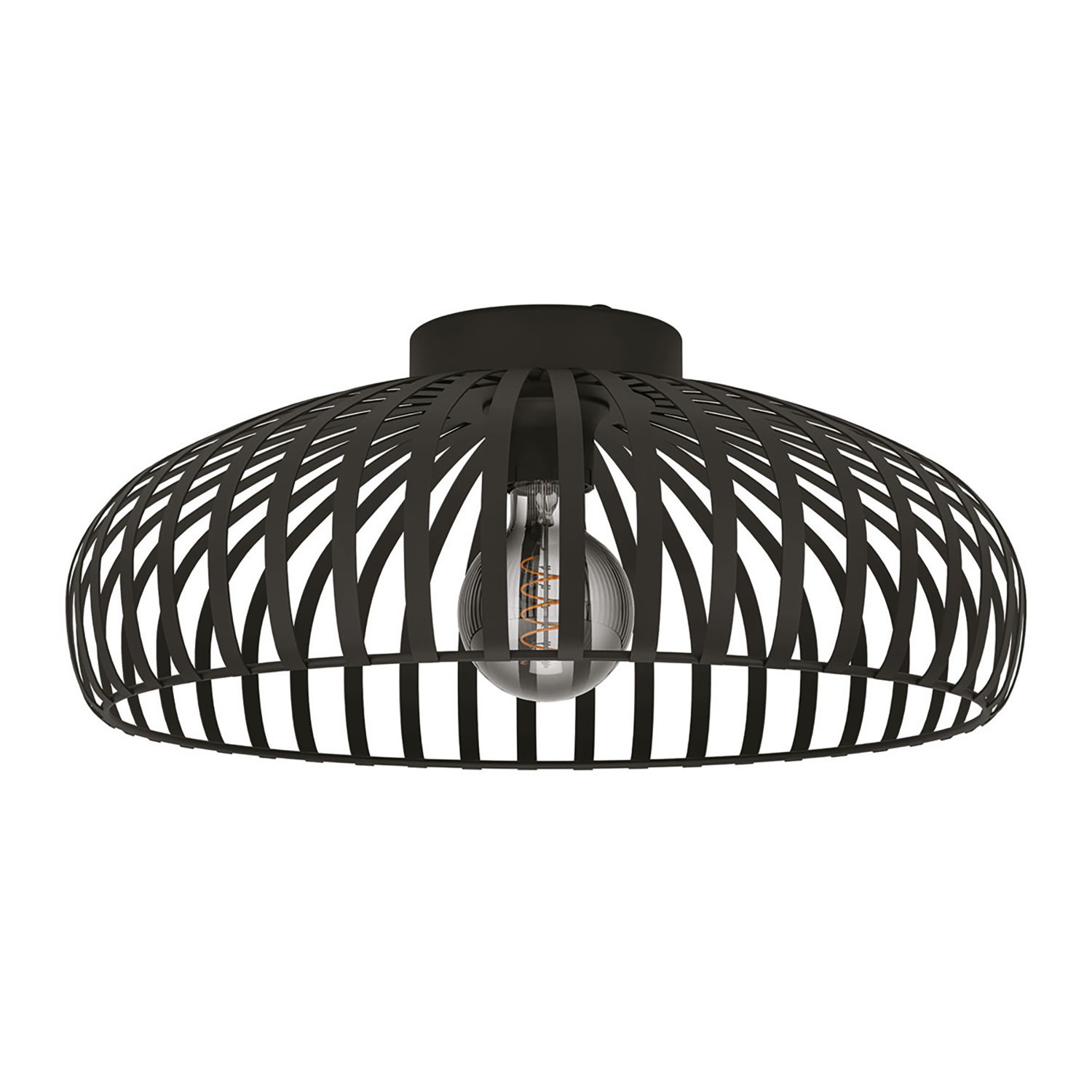 Eglo Mogano 3 43cm Ceiling Light Black (651PL)