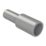 PolyPlumb Enhanced  Plastic Push-Fit Reducing Spigot Reducers 22mm x 15mm 2 Pack