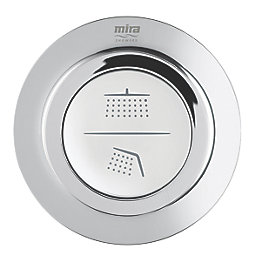 Mira Mode Dual HP/Combi Rear-Fed Chrome Thermostatic Digital Mixer Shower