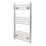 Towelrads 800mm x 500mm 832BTU Chrome Flat Designer Towel Radiator