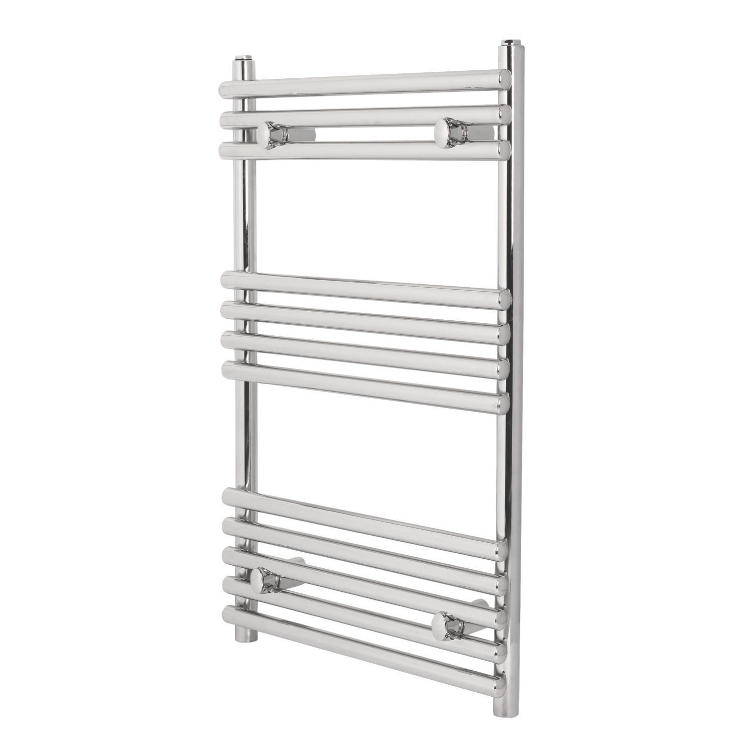 Towelrads 800mm x 500mm 832BTU Chrome Flat Designer Towel Radiator (651RY)