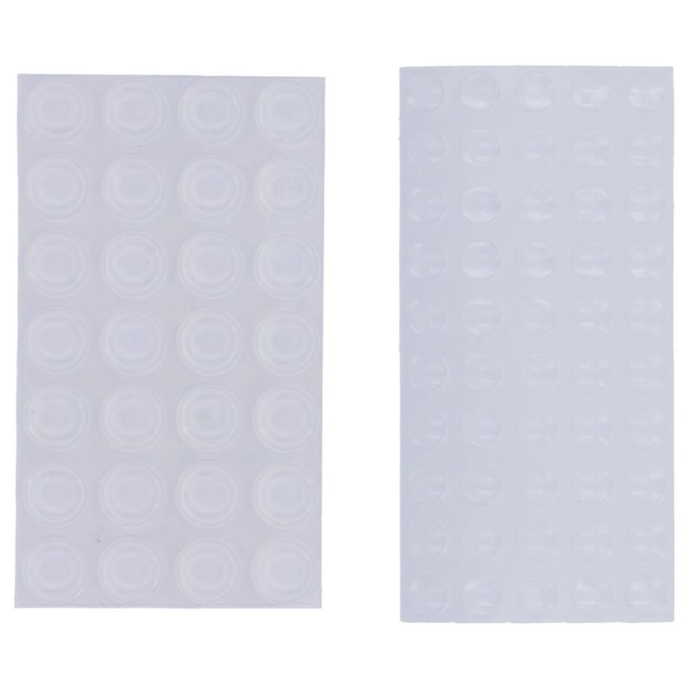 Buy Self Adhesive Glass Table Top Bupers, Clear Glass Table Top Anti