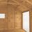 Mercia Modular 11' 6" x 10' (Nominal) Reverse Apex Shiplap T&G Timber Workshop