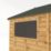 Mercia Modular 11' 6" x 10' (Nominal) Reverse Apex Shiplap T&G Timber Workshop