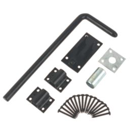 GateMate Door Bolt Black 300mm