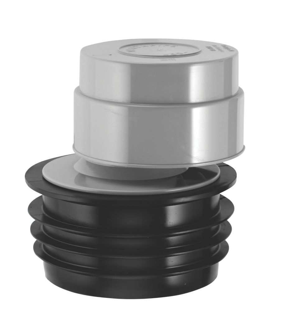 McAlpine PushFit Air Admittance Valve Grey 75/110mm Screwfix