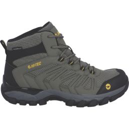 Hi-Tec Campana Mid Size 8  Olive Waterproof  Non Safety Trainers