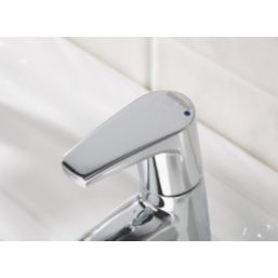 Bristan Orta Chrome-Plated 120mm Standard Lever 2 Tap Holes Basin Pillar Tap
