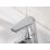 Bristan Orta Chrome-Plated 120mm Standard Lever 2 Tap Holes Basin Pillar Tap