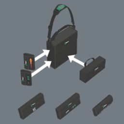 Wera 2GO 2 Portable Tool Carrying System 3 Pack - Screwfix