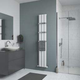 Ximax James 324mm x 40mm Chrome Radiator Towel Hanger