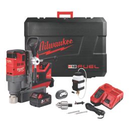 Milwaukee M18FMDP-502C 18V 2 x 5.0Ah Li-Ion RedLithium Brushless Cordless Magnetic Press Drill