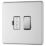 LAP  13A Switched Fused Spur  Brushed Stainless Steel