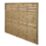 Forest Kyoto  Slatted Top Fence Panels Natural Timber 6' x 5' Pack of 4