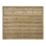 Forest Kyoto  Slatted Top Fence Panels Natural Timber 6' x 5' Pack of 4